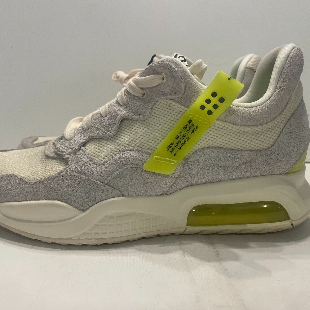 Nike Air Jordan MA2 Pale Ivory White Grey Volt Green CW5992-107 Women's Sz